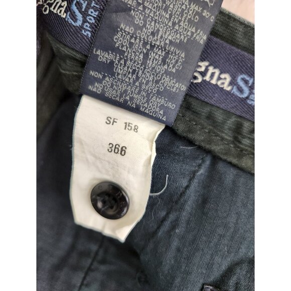 Zegna Sport Men's Pants Size W31"x 31" Dark Gray Straight Leg Acitive Hiking - Picture 13 of 16